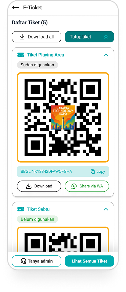 QR E-Tiket